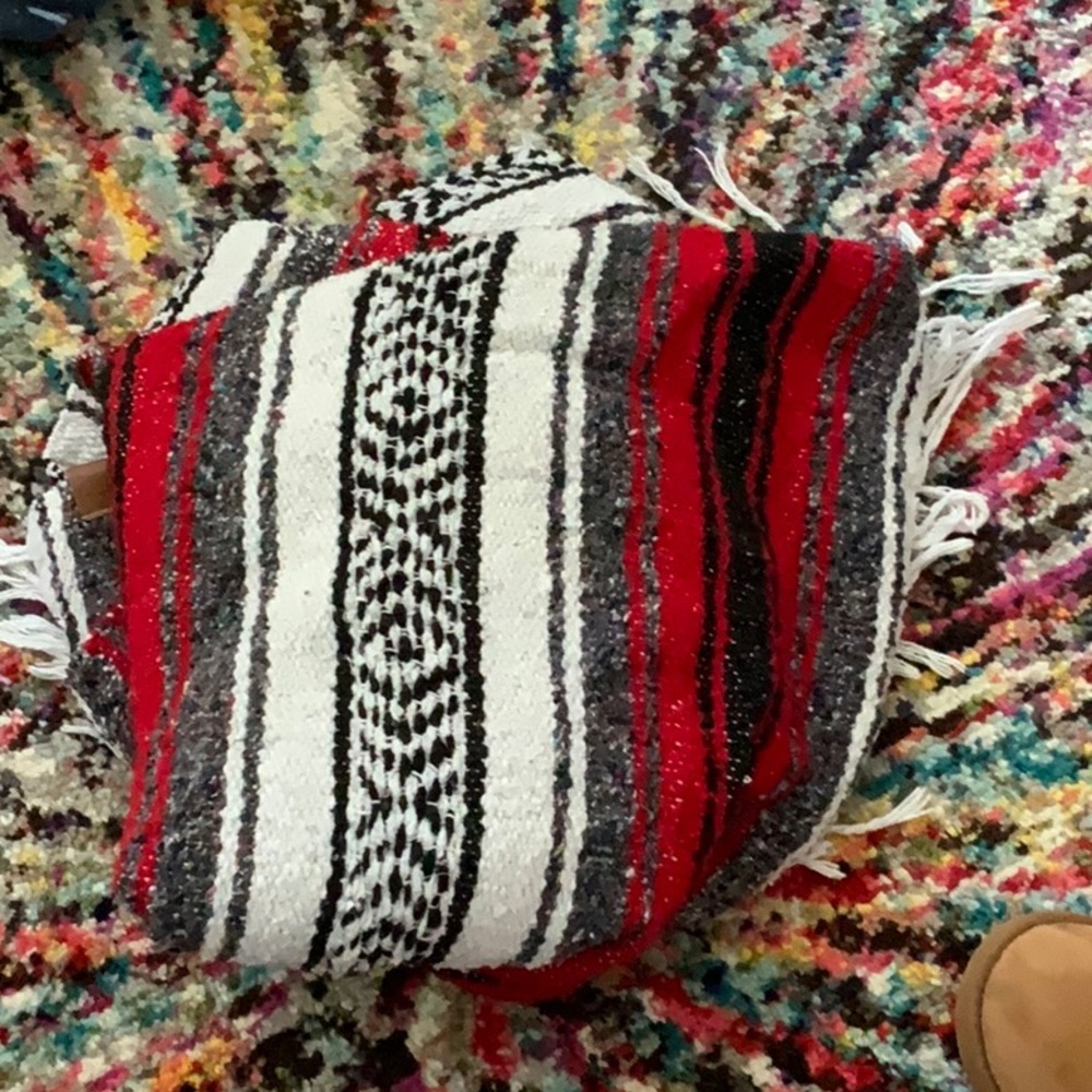 Knitted blanket
